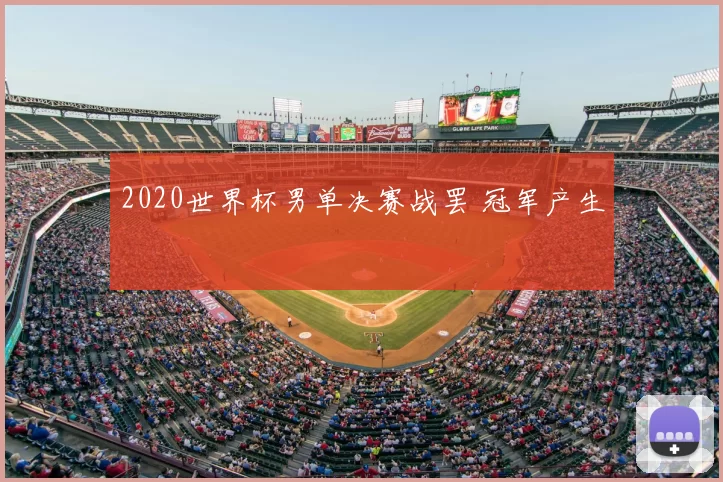 2020世界杯男单决赛战罢 冠军产生