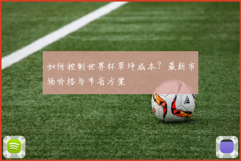 如何控制世界杯草坪成本?最新市场价格与节省方案