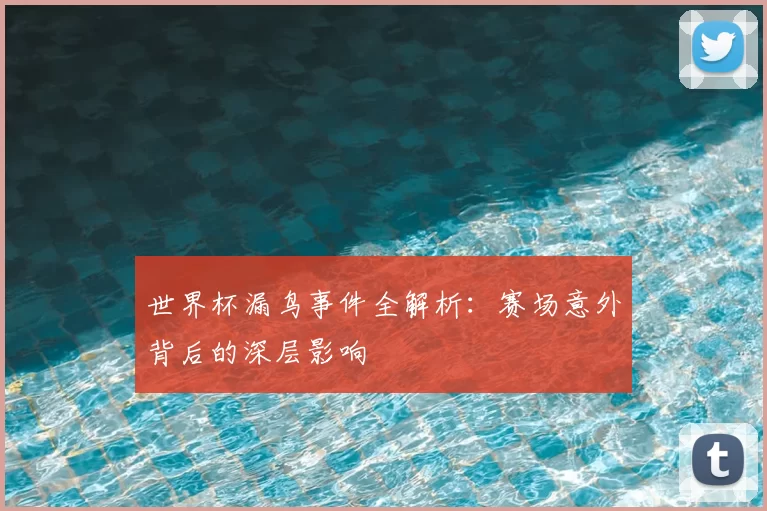 世界杯漏鸟事件全解析:赛场意外背后的深层影响